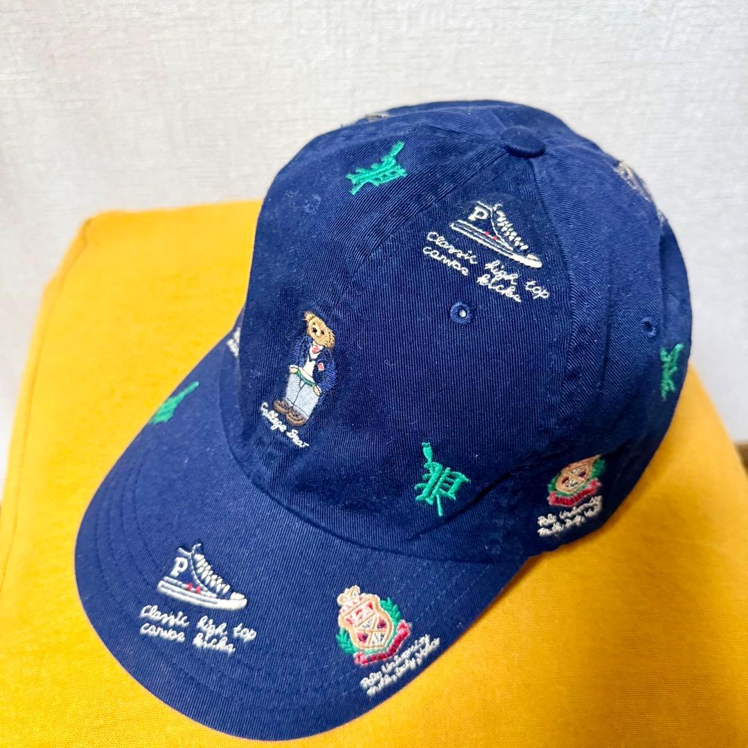POLORALPH LAUREN キャップ　刺繍　ポロベア　くま　ラルフローレン