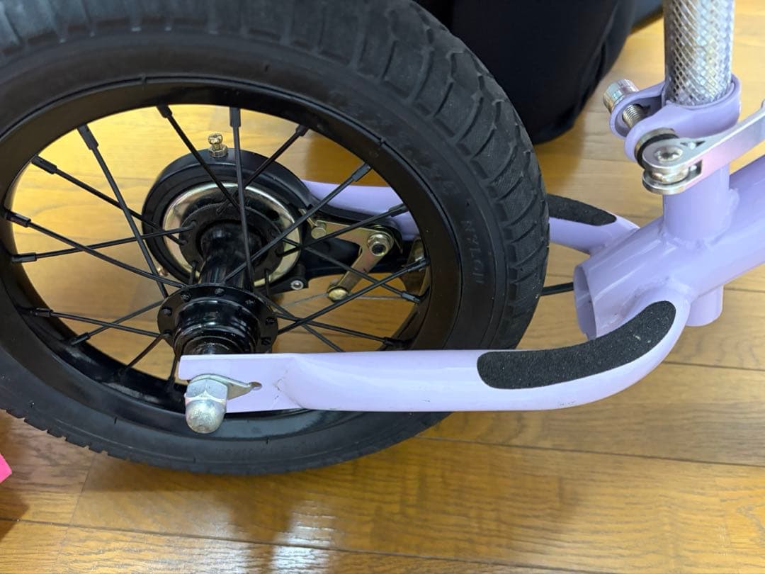 SPARKY スパーキー　自転車　キッズバイク　パープル