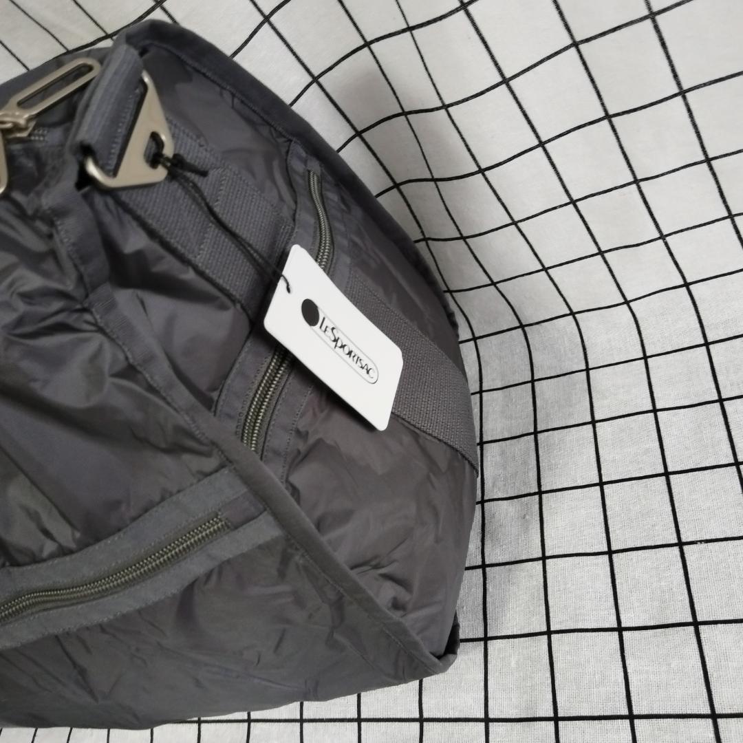 レスポートサック エッセンシャル 　超軽量 グレー ボストンバッグ