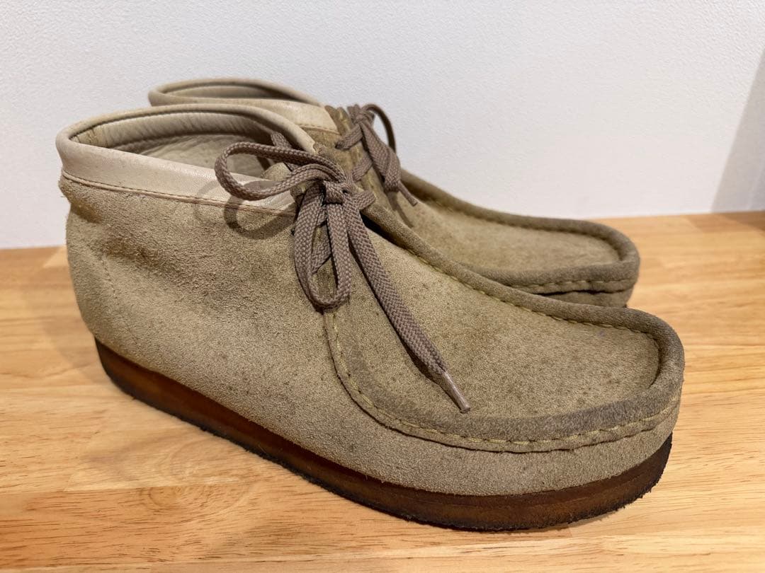CLARKS WALLABEE クラークス ワラビー ベージュ