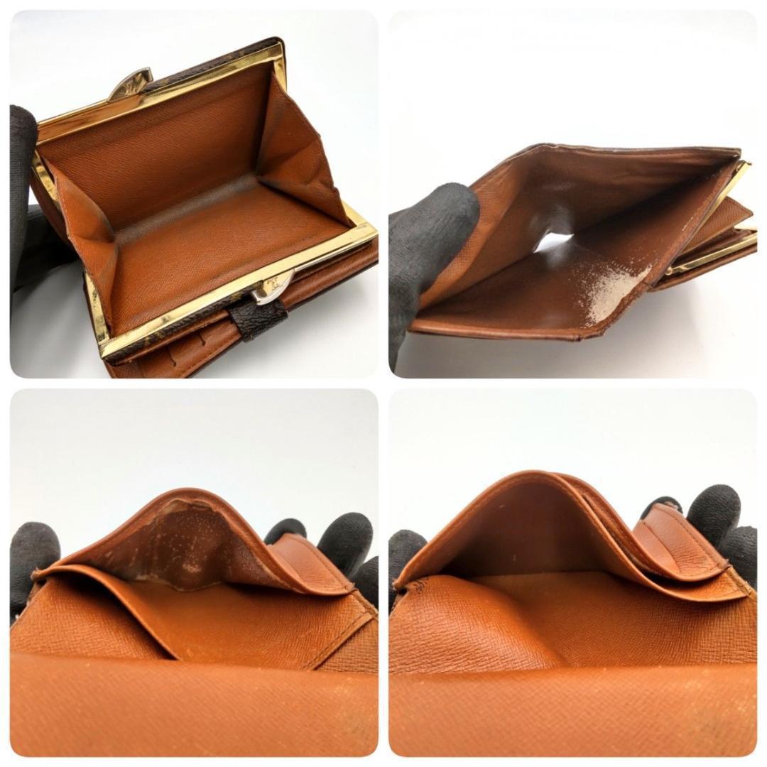 ルイヴィトン Louis Vuitton ヴィエノワ モノグラム がま口 財布