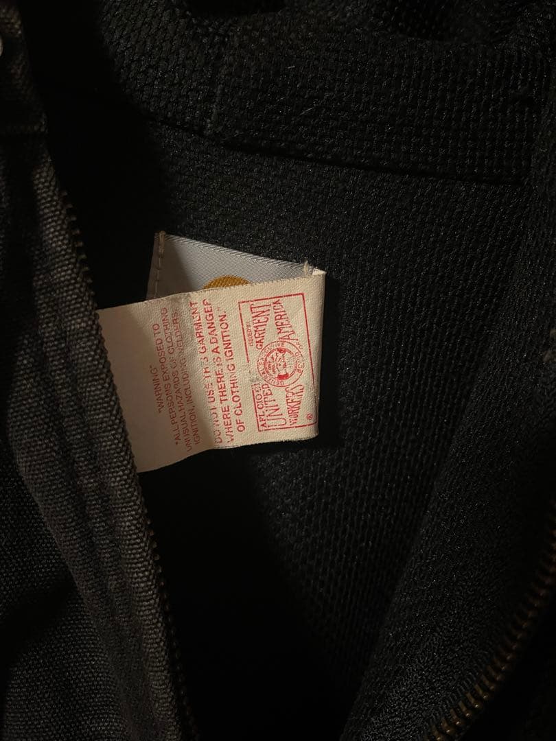専用Carhartt ブラック アクティブジャケット　 USA製　XL 90s