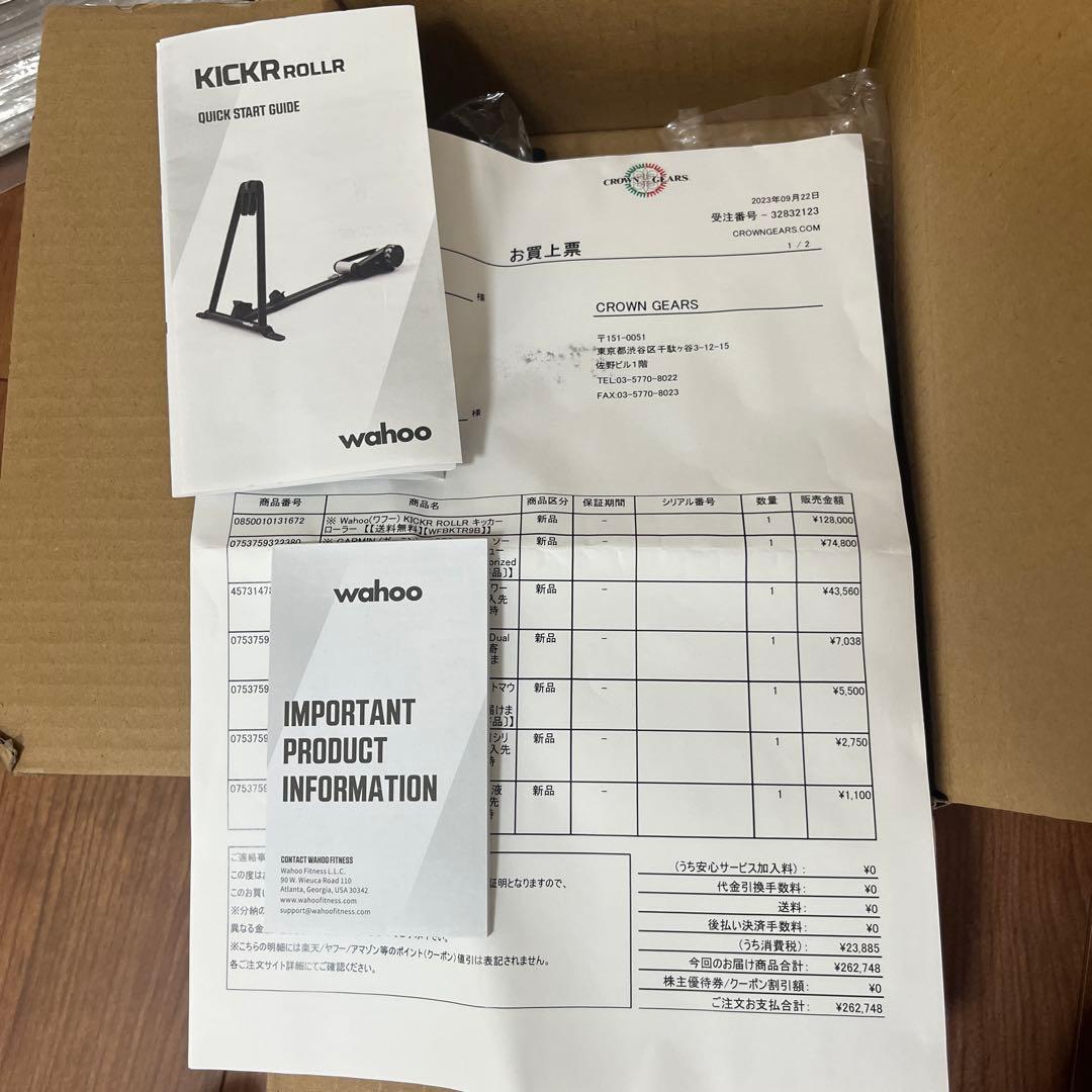 Wahoo KICKR ROLLR キッカーローラー 送料込み