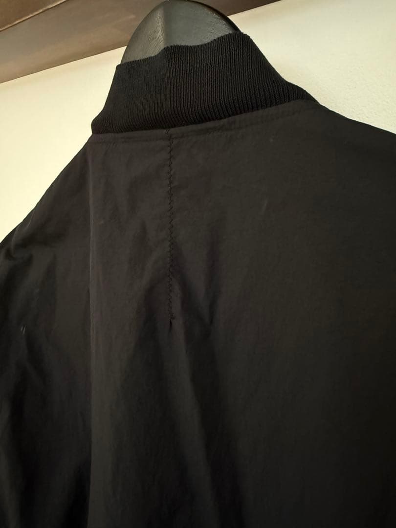 ジャケット・アウター Haider Ackermann blacksilk bomber jacket