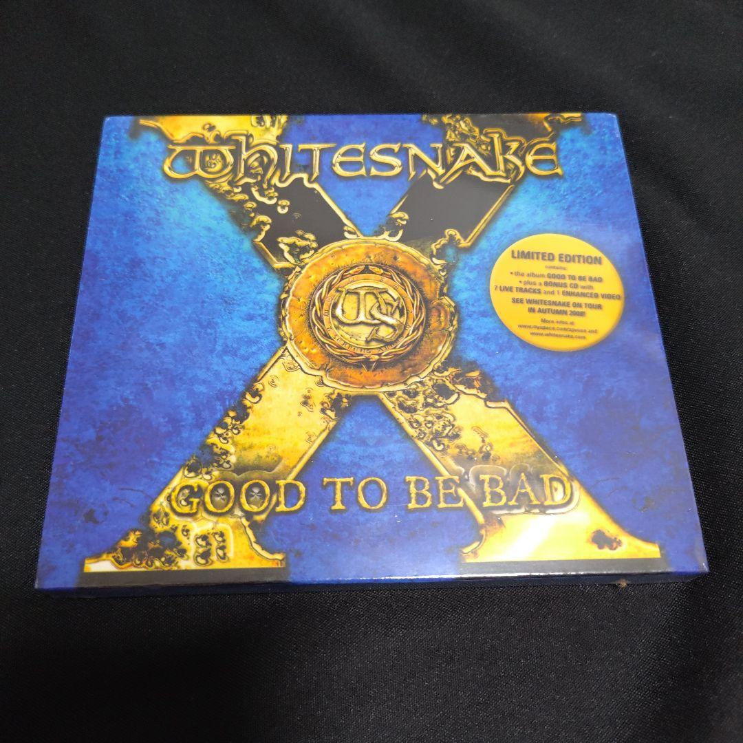 【サイン】Whitesnake「Good to Be Bad」限定2枚組　未開封