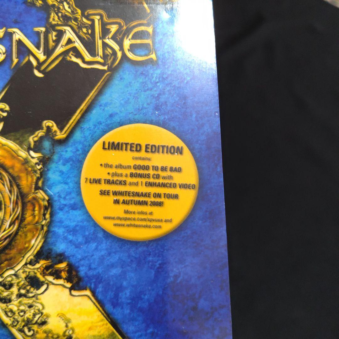 【サイン】Whitesnake「Good to Be Bad」限定2枚組　未開封