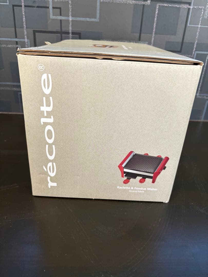 レコルトrecolte ラクレットフォンデュメーカー グランメルトホットプレート