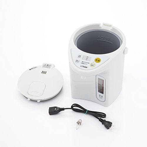 タイガー 魔法瓶 マイコン 電気 ポット 2.2L ホワイト PDR- M223