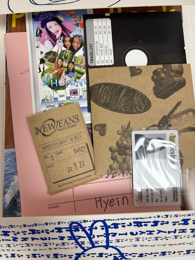 Newjeans 1st EP Bluebook 6形態セット