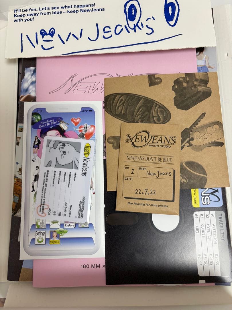 Newjeans 1st EP Bluebook 6形態セット