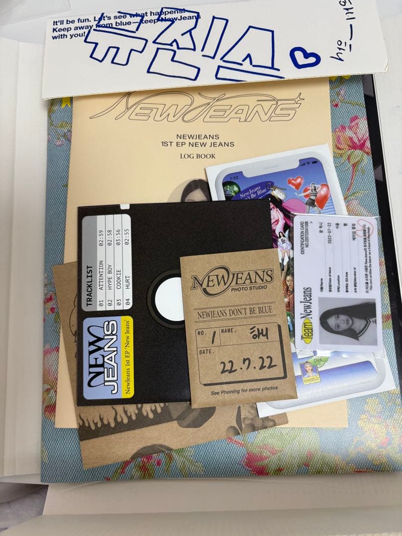 Newjeans 1st EP Bluebook 6形態セット