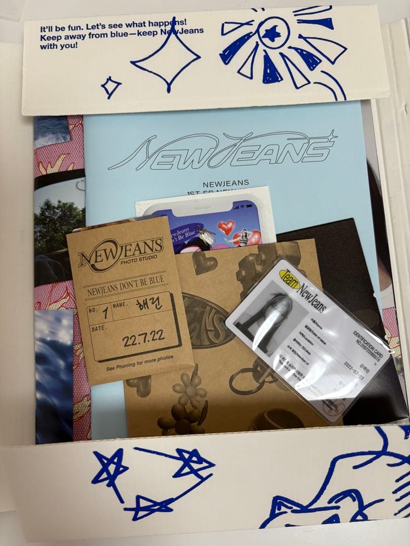 Newjeans 1st EP Bluebook 6形態セット