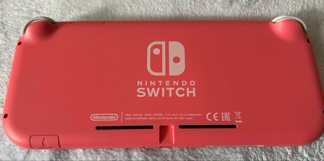 Switch lite スイッチ ライト ピンク 本体 充電 ACアダプタ 付き