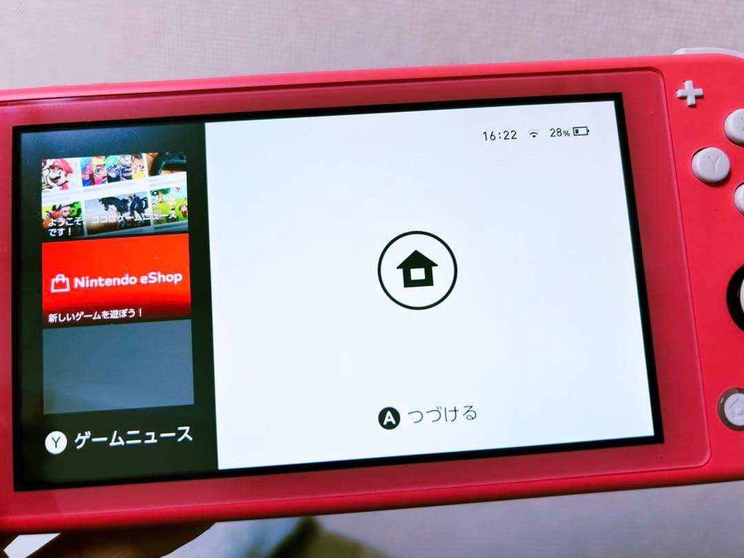 Switch lite スイッチ ライト ピンク 本体 充電 ACアダプタ 付き