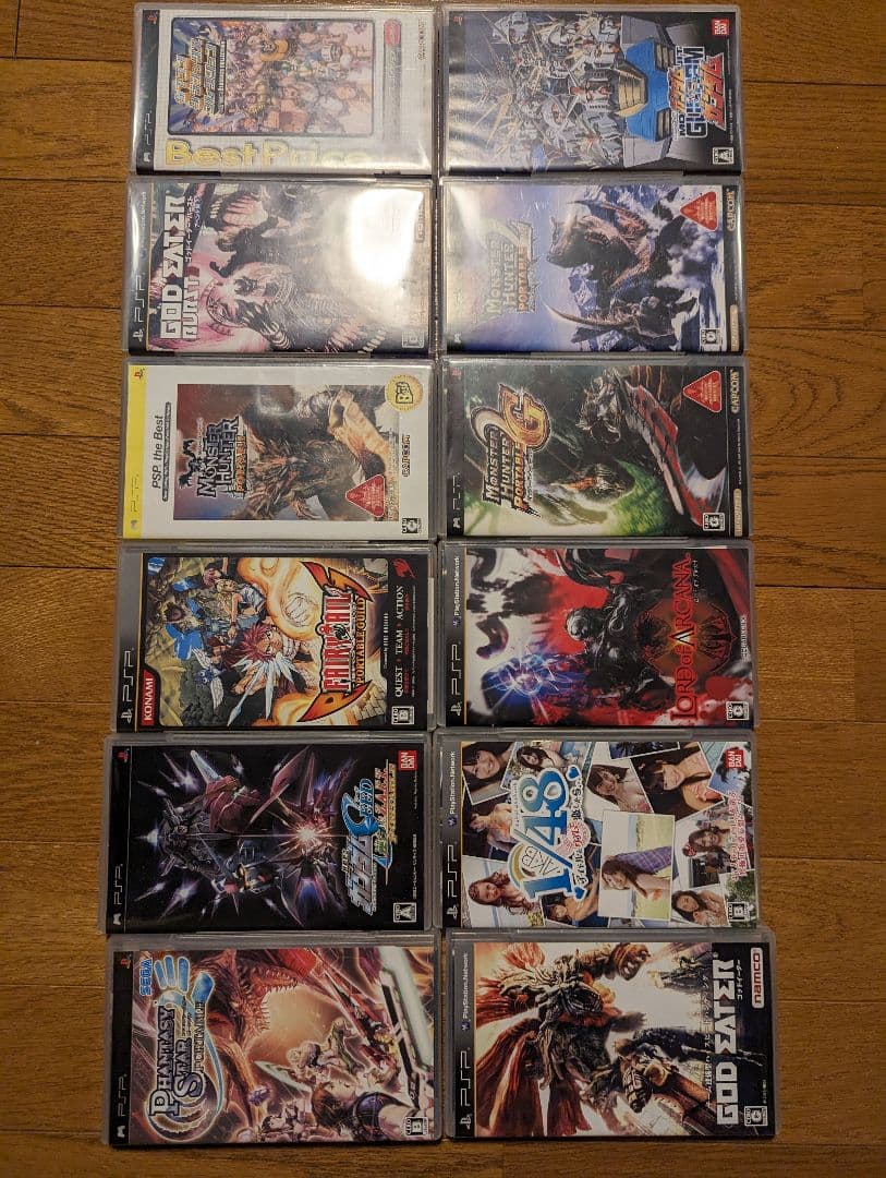 PSPとソフト12本セット