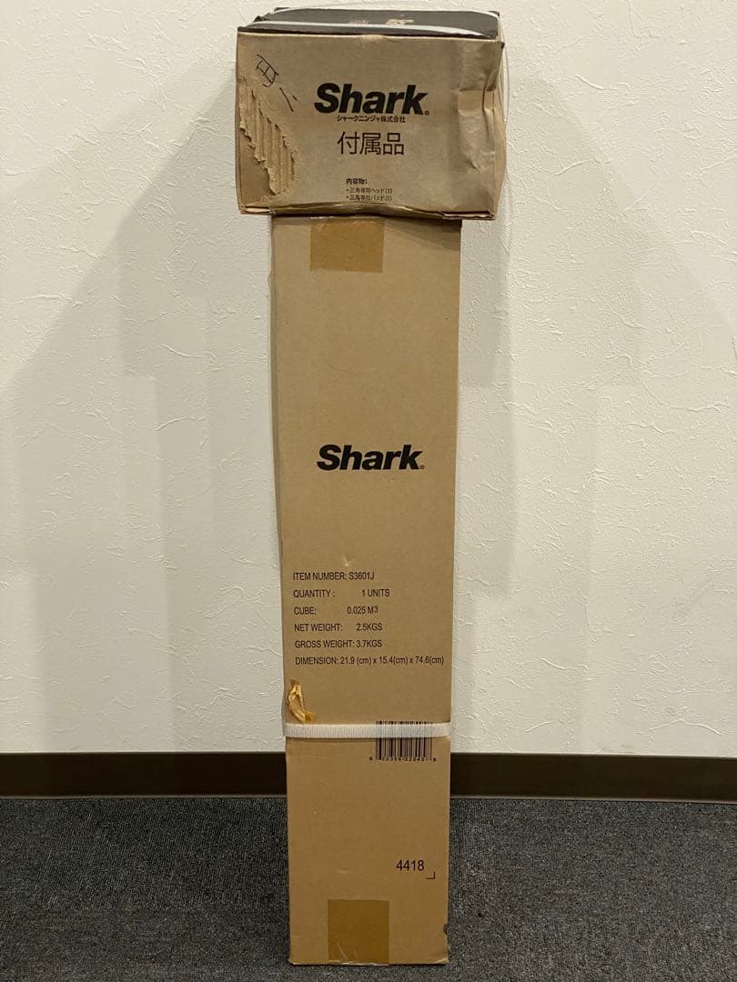 【未開封】Shark シャーク　スチームモップ　付属品付き