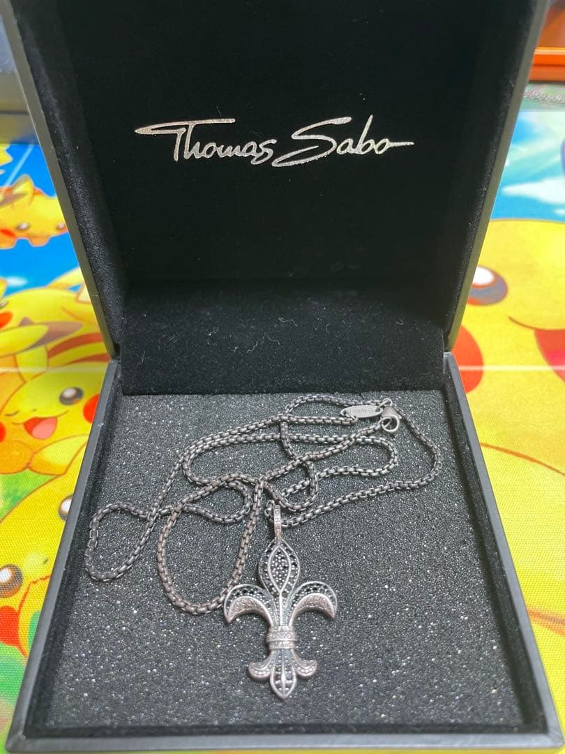 THOMAS SABO ネックレス Fleur-de-lis ケース付き