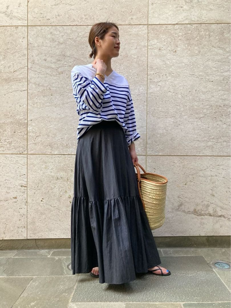 curensology シルクナイロンタフタスカート ブラック　36
