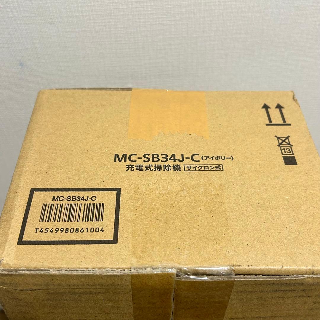 パナソニック 掃除機 コードレス スティック MC-SB34J-C アイボリー