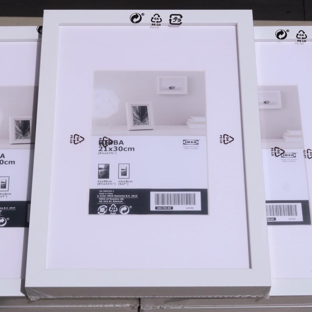 IKEA RIBBA 21×30cm フォトフレーム 11枚 新品未開封