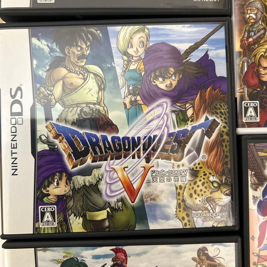 【ジャンクの可能性あり】ニンテンドー3DSソフト　ドラゴンクエス　5本セット