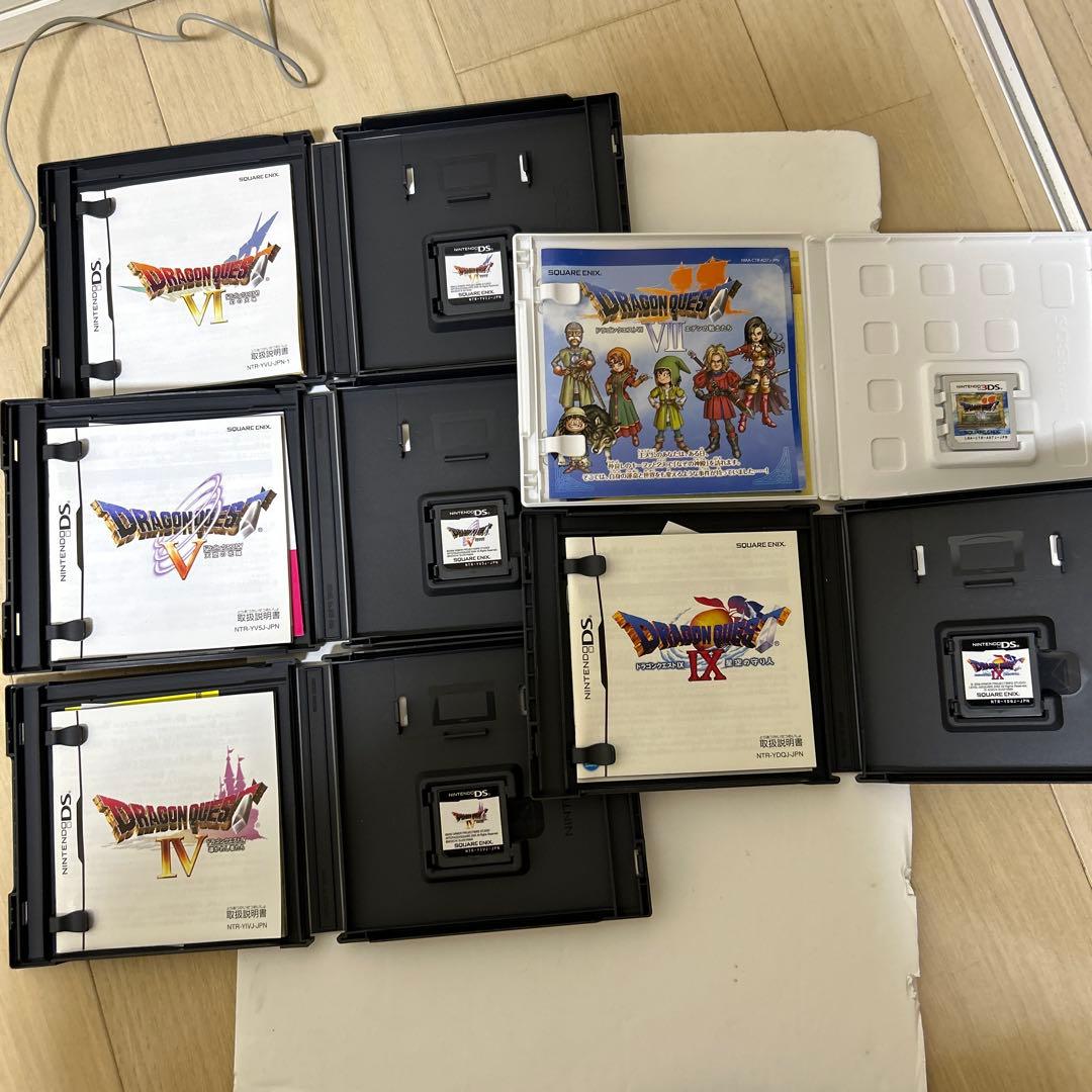 【ジャンクの可能性あり】ニンテンドー3DSソフト　ドラゴンクエス　5本セット