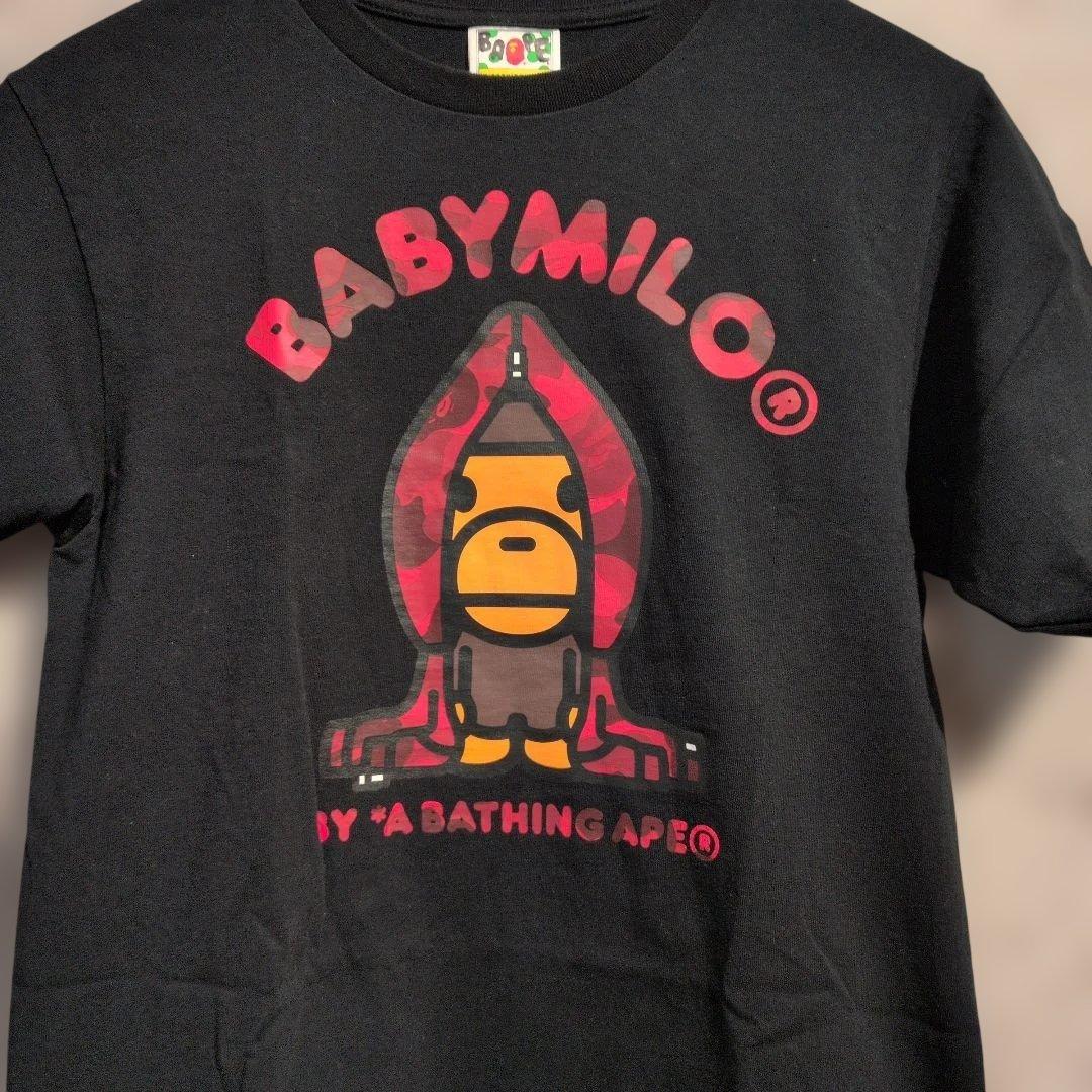 A BATHING APE BABYMILO Tシャツ S ブラック