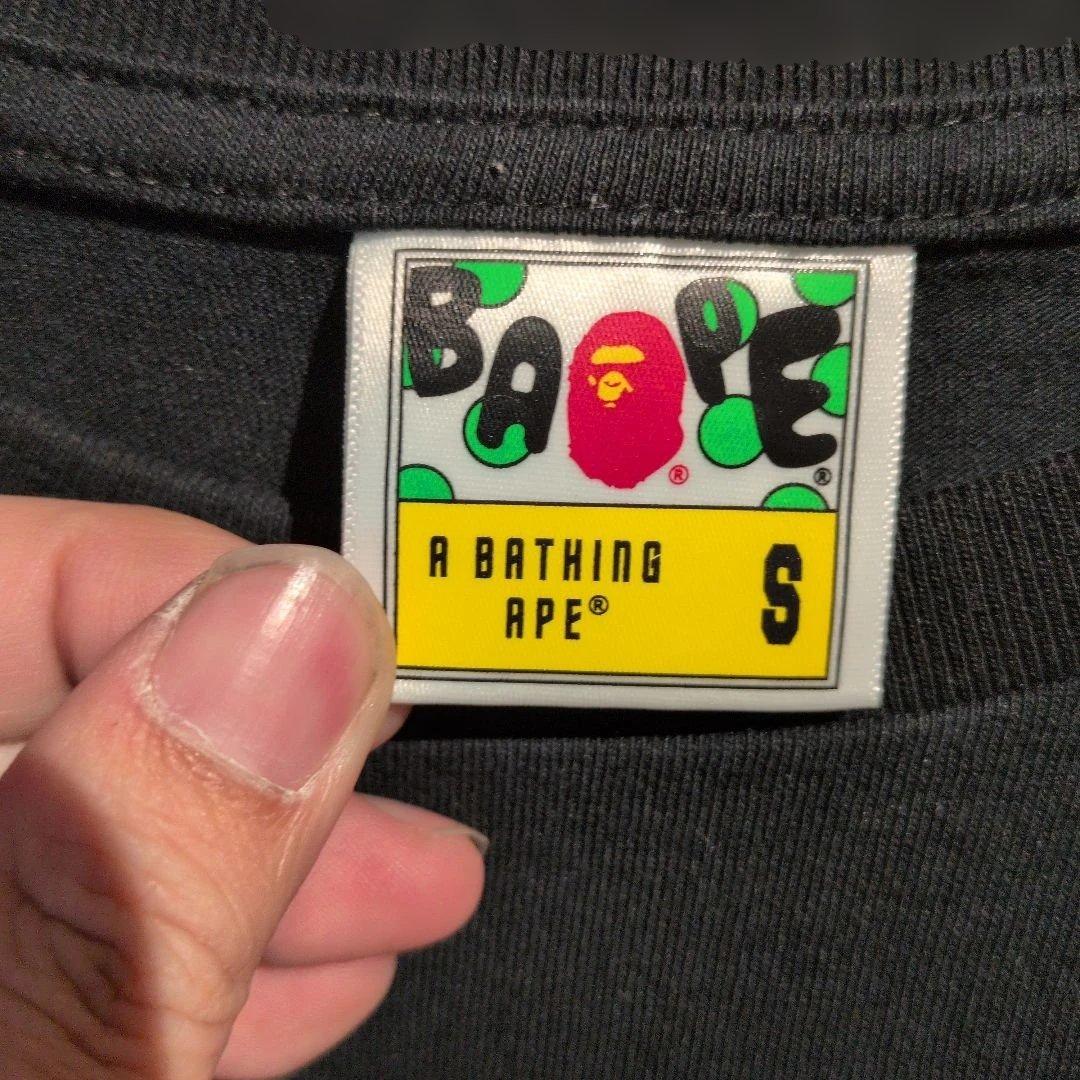 A BATHING APE BABYMILO Tシャツ S ブラック