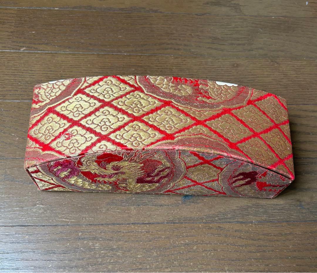 琴枕 口前袋　和楽器 道具