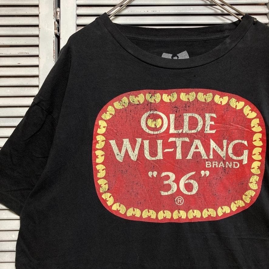 BSVC ラップ Tシャツ ウータンクラン WU TANG ヒップホップ 黒