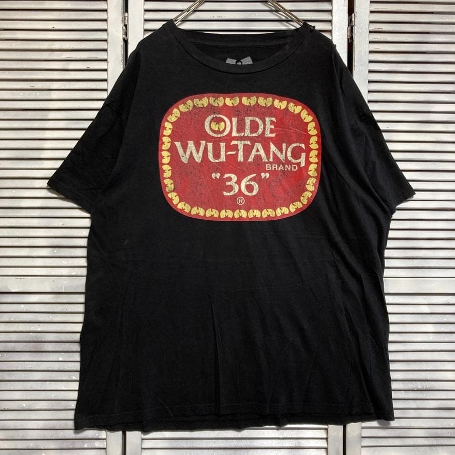 BSVC ラップ Tシャツ ウータンクラン WU TANG ヒップホップ 黒