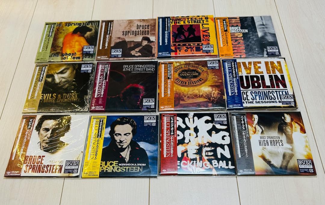 ブルース・スプリングスティーン　紙ジャケ　25タイトル　セット（見本盤）