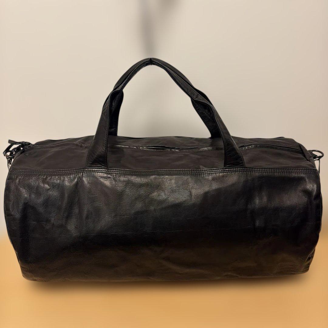 PORTER ポーター ボストン レザー 黒 (未使用)
