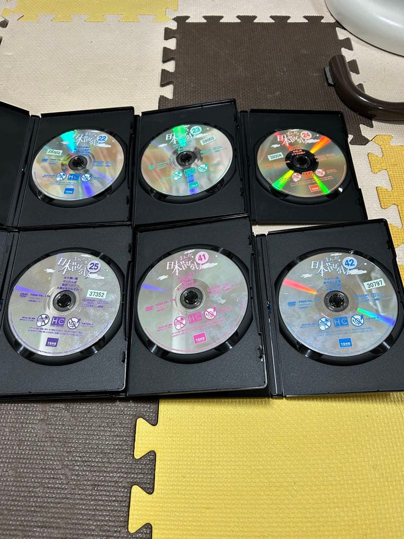【レンタル落ち】まんが日本昔ばなし　DVD　19枚セット