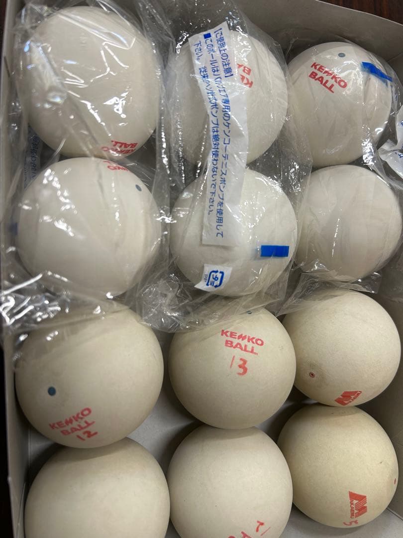 新品＆新古ソフトテニスボール2ダース‼️