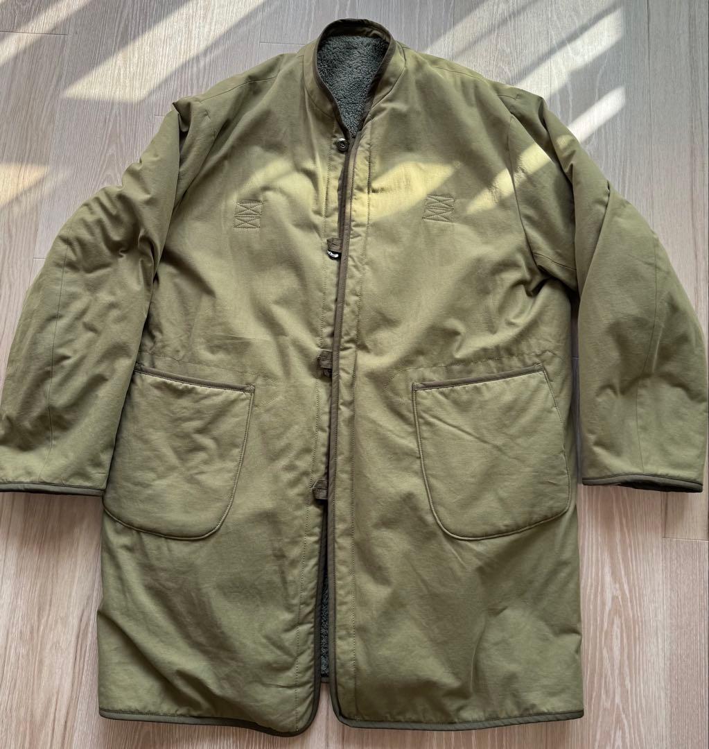 ARMY TWILL（アーミーツイル）：リバーシブル ライナー コート　【L】