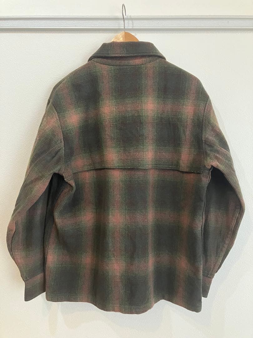 Wool richウールリッチUSAヴィンテージ シャドーチェック ジャケットL