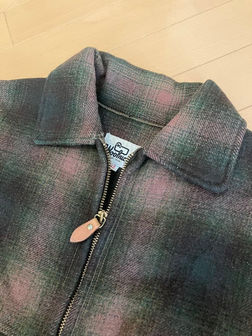 Wool richウールリッチUSAヴィンテージ シャドーチェック ジャケットL