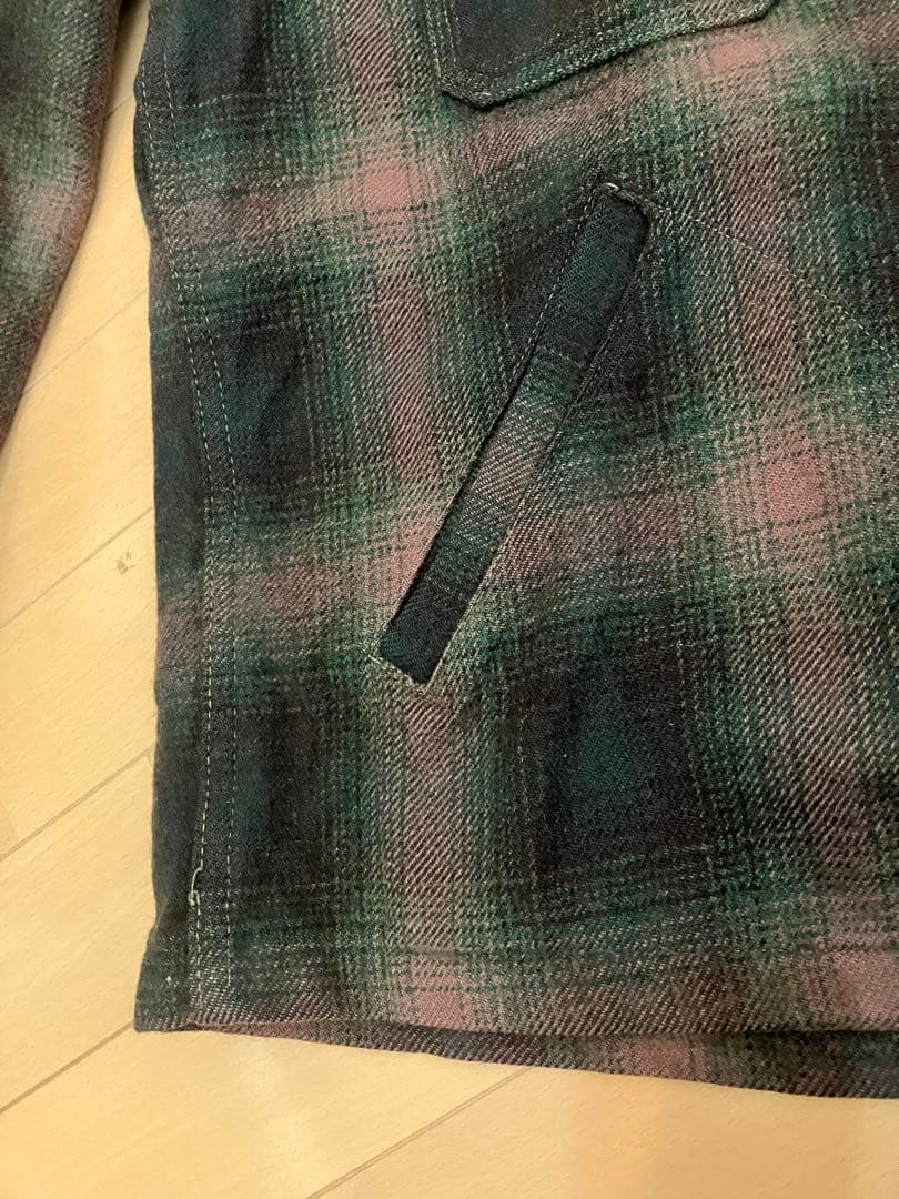Wool richウールリッチUSAヴィンテージ シャドーチェック ジャケットL