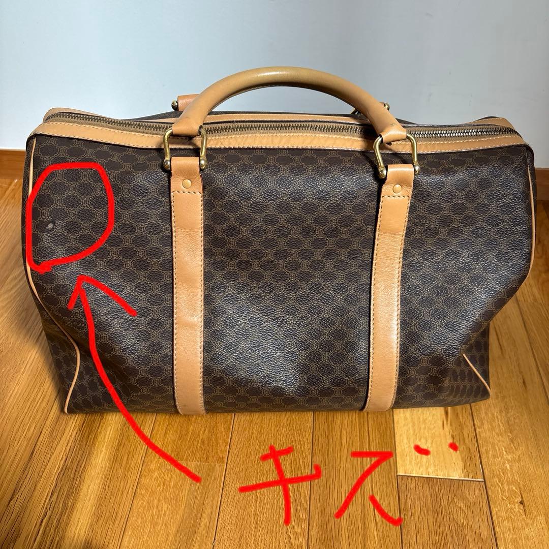 芋*様 セリーヌ ビンテージ　ボストン　マカダム柄　M12