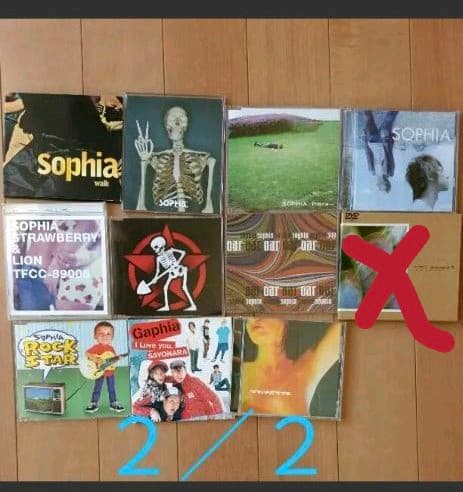 SOPHIA ソフィア　CD　DVD　ビデオセット