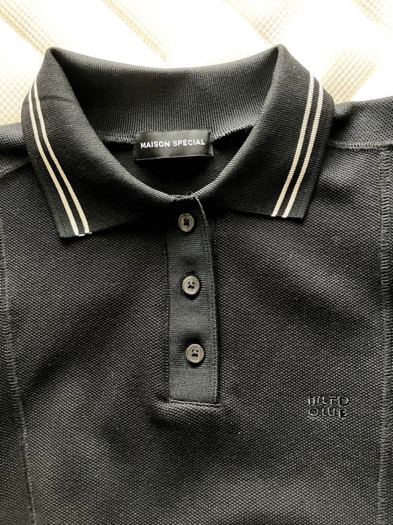 トップス MAISON SPECIAL Short Length Polo Shirt