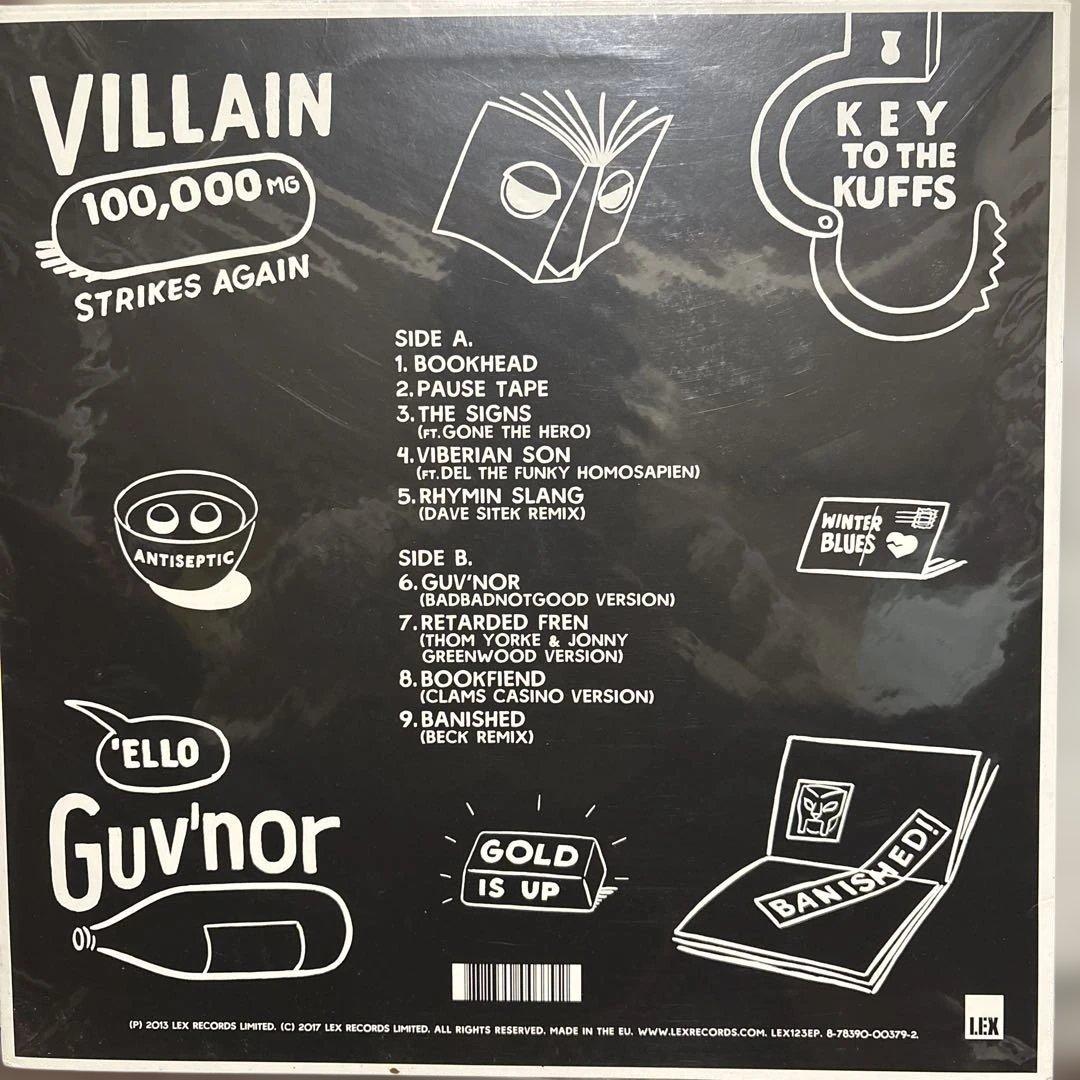 洋楽 Villain Key to the Kufs LP