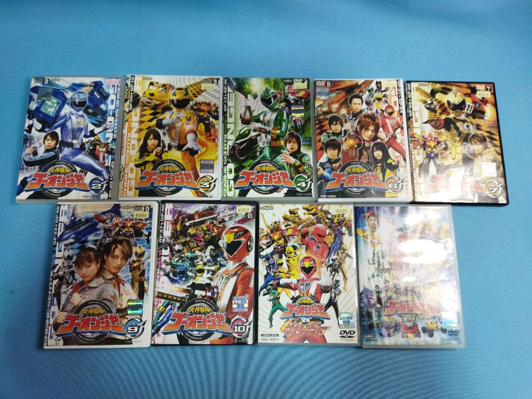 戦隊もの　レンタルアップ　DVD　83点　まとめ大量セット