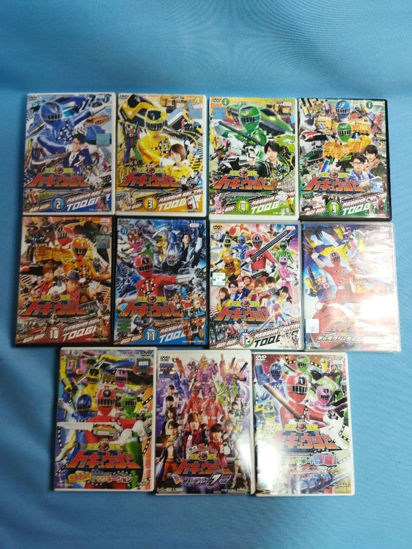 戦隊もの　レンタルアップ　DVD　83点　まとめ大量セット