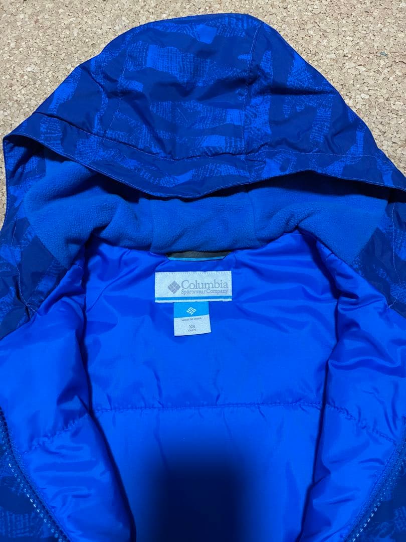 【美品】Columbia 子ども用スキーウェア 上下セットXS（130cm）