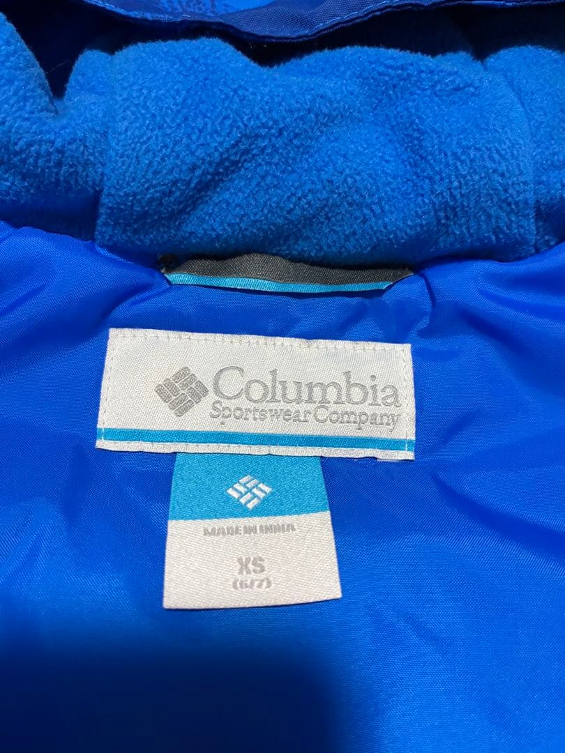 【美品】Columbia 子ども用スキーウェア 上下セットXS（130cm）