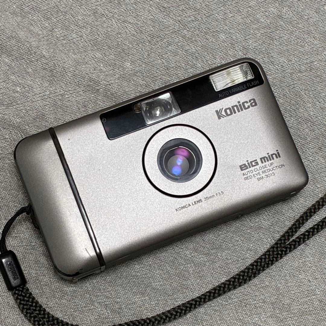 コニカKonica BIGMINI BM-301Sビッグミニ　フィルムカメラ
