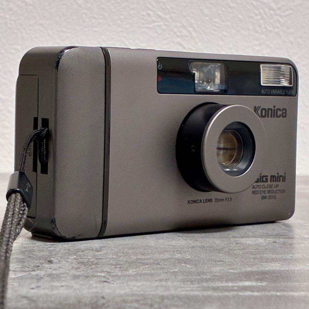 コニカKonica BIGMINI BM-301Sビッグミニ　フィルムカメラ