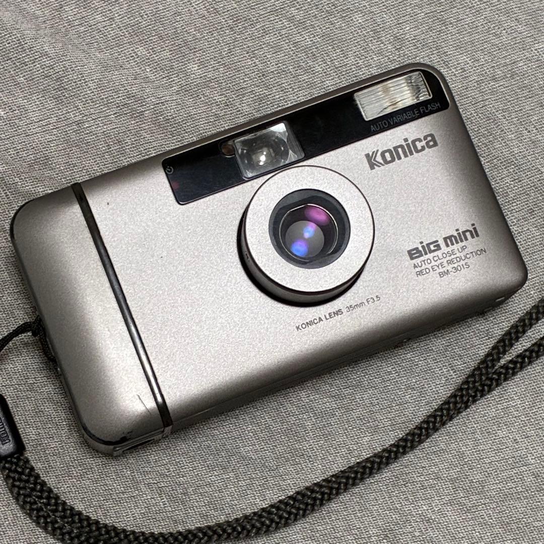 コニカKonica BIGMINI BM-301Sビッグミニ　フィルムカメラ